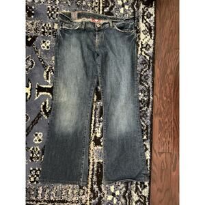 LUCKY Brand LIL' MAGGIE Low Rise Denim Jeans (Size 14/32) 27.5" Inseam